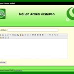 Neuer Artikel